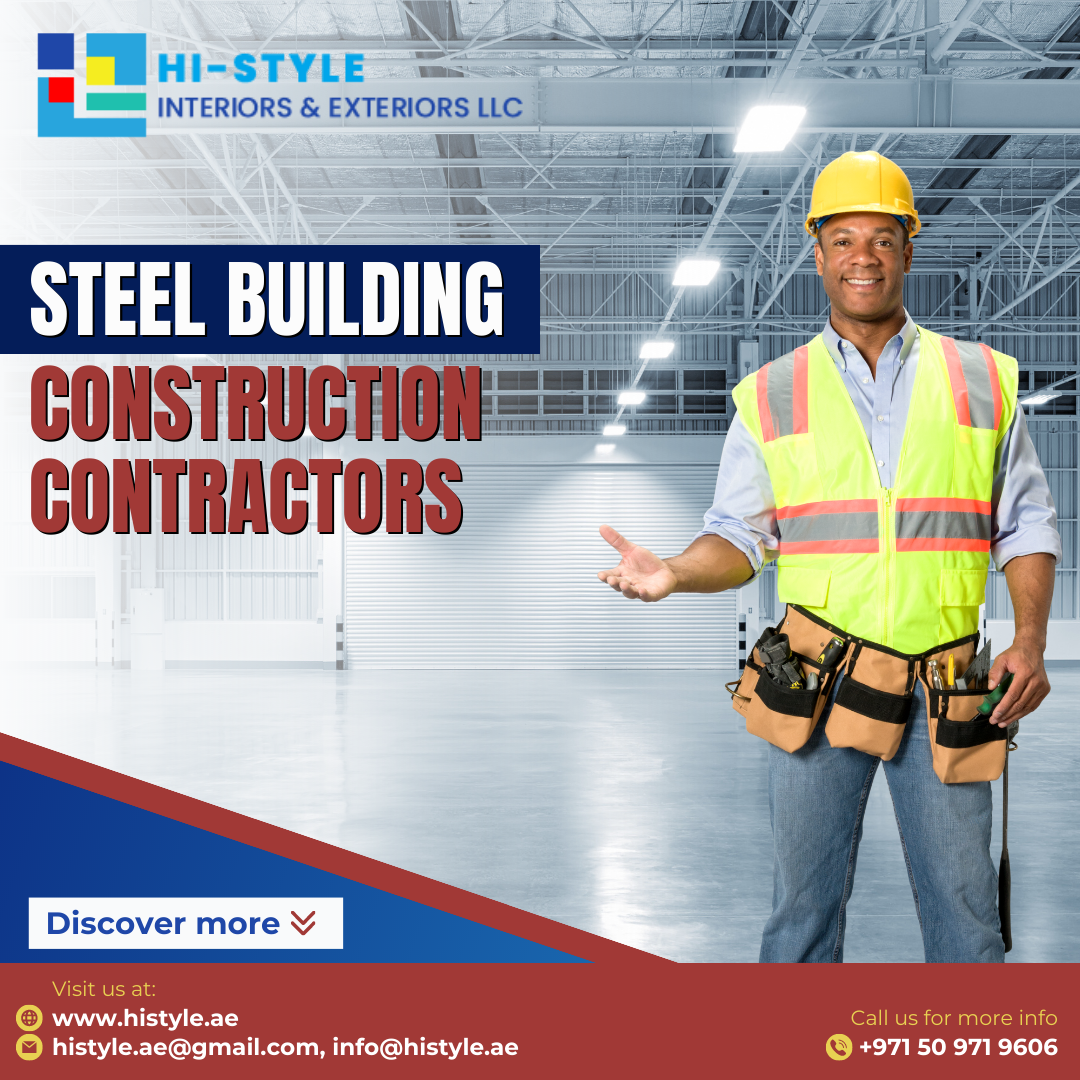 Steel building construction Contractors in Uae