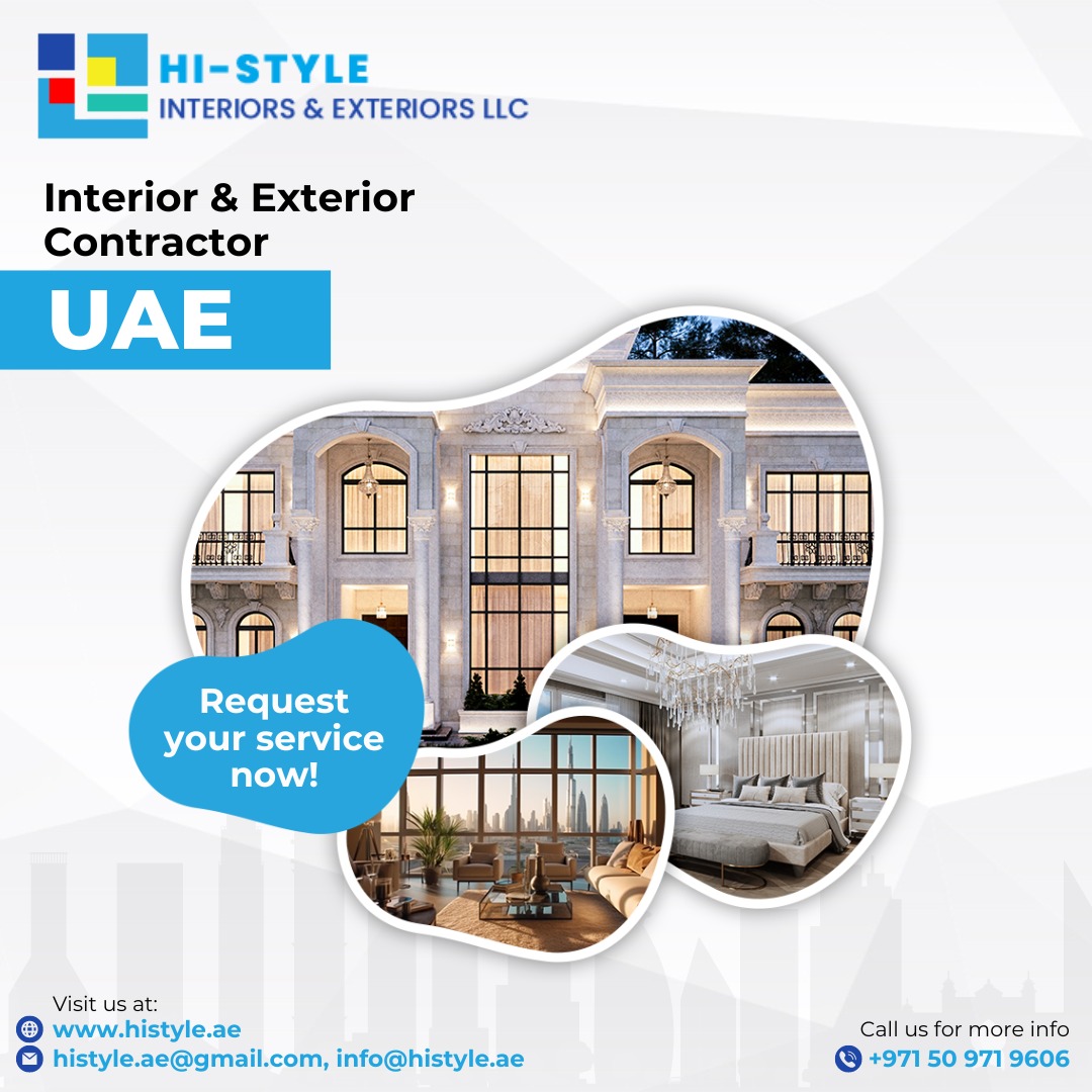 Interior and Exterior Contractors in UAE