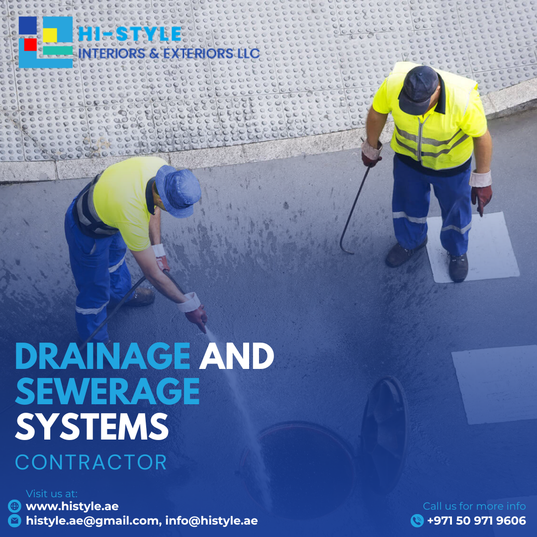 Drainage and Sewerage systems contractor in UAE