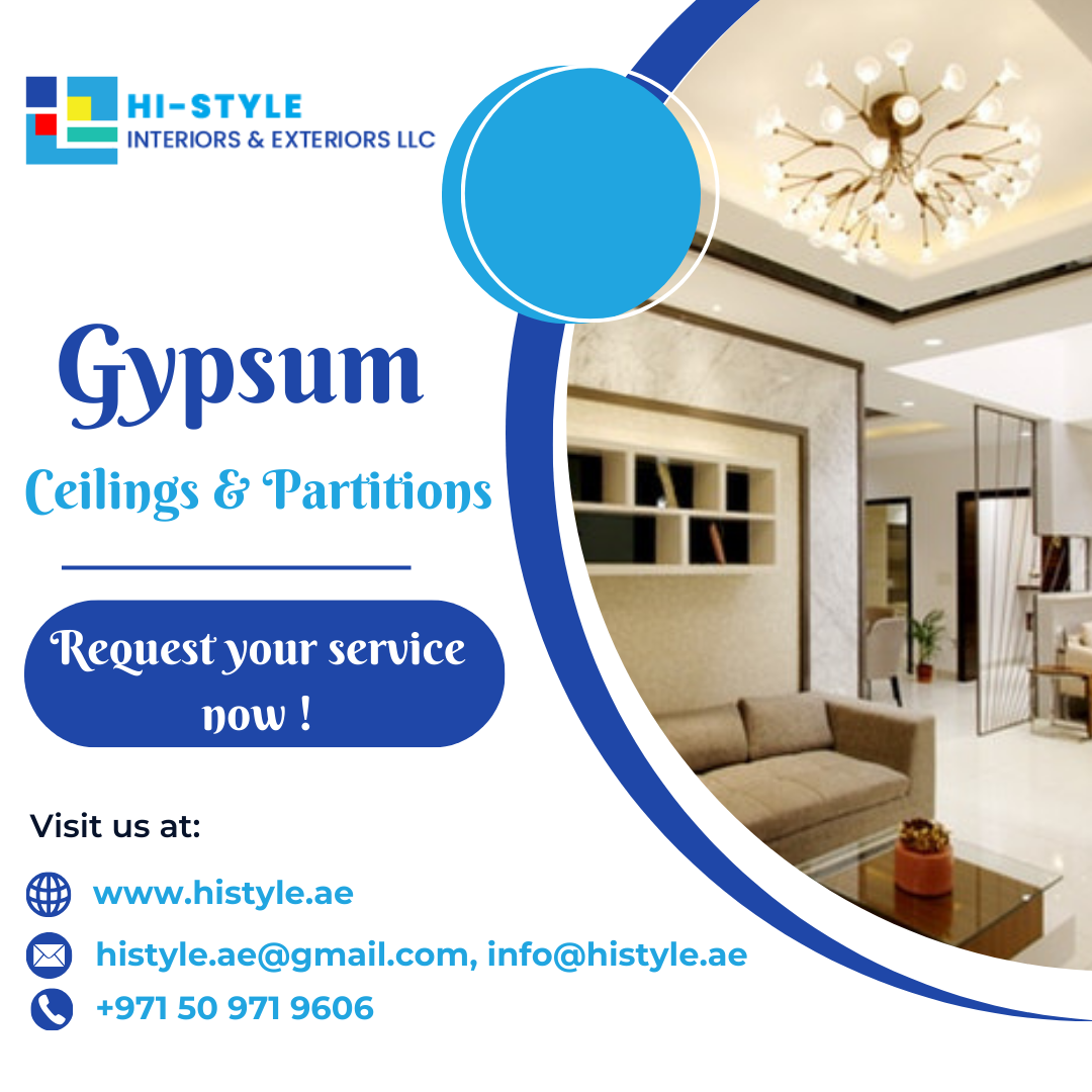 Gypsum Ceilings and Partitions